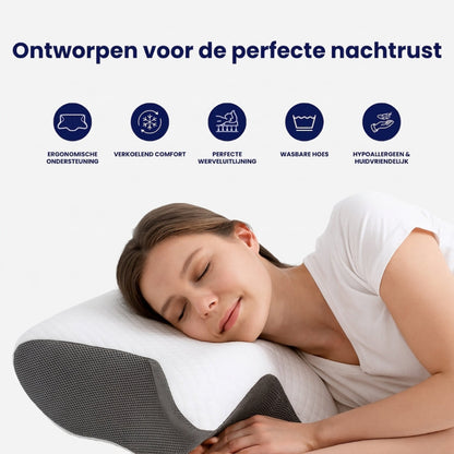 SlaapZen™ Ergonomisch Nekkussen
