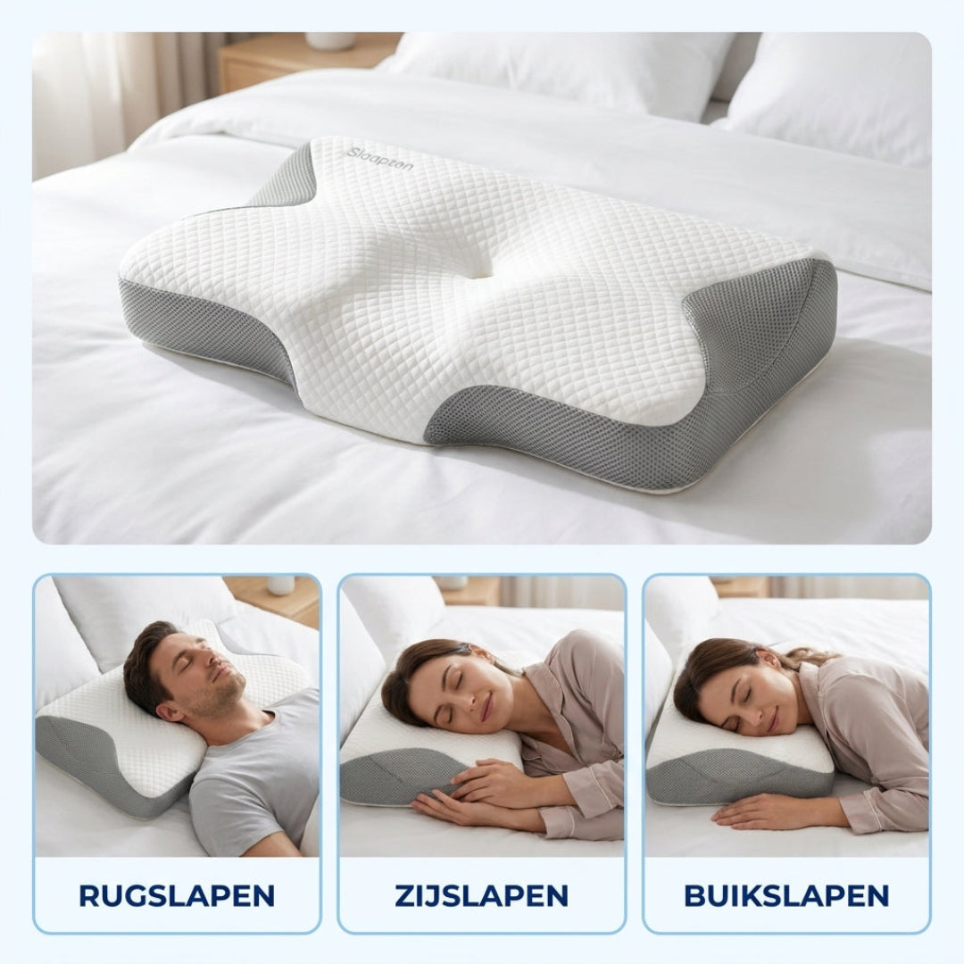 SlaapZen™ Ergonomisch Nekkussen