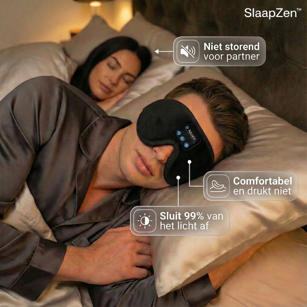 SlaapZen™ Bluetooth Slaapmasker